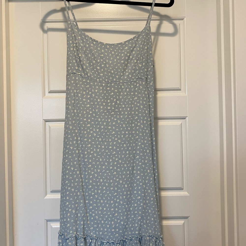 Brandy Melville light blue mini dress